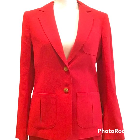 Vintage Bobbie Brooks Wool Blend Pantsuit - Picture 2 of 7